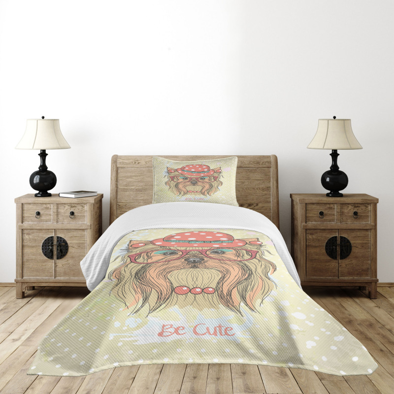 Be Puppy Bedspread Set