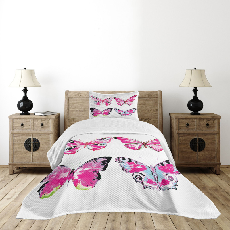 Butterflies Bedspread Set