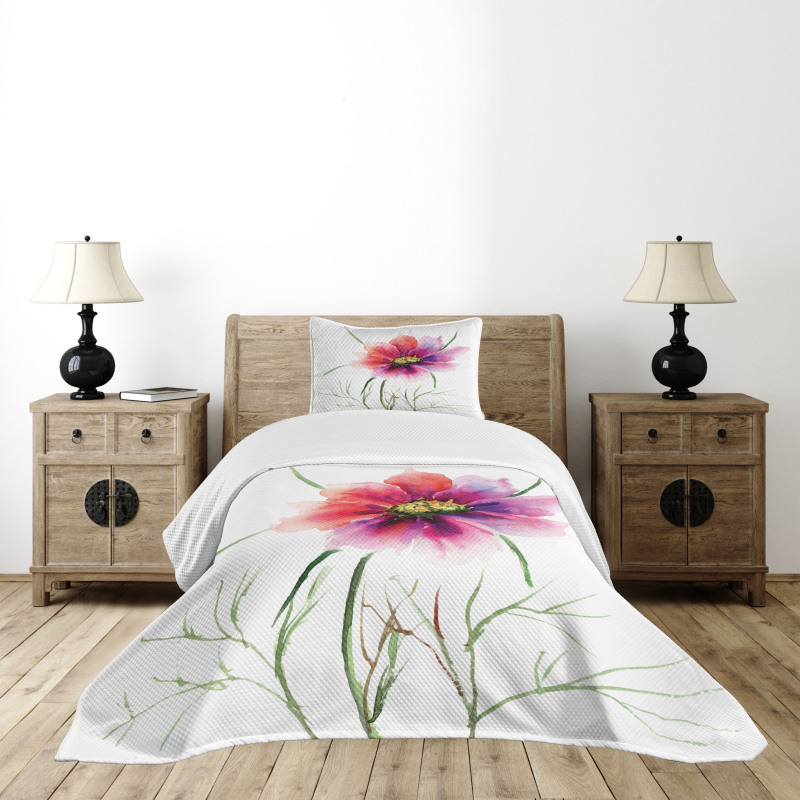 Floral Blossom Art Bedspread Set