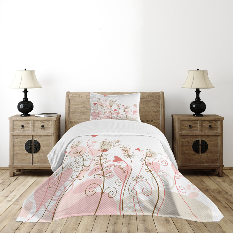 Wedding Inspired Art Bedspread Set