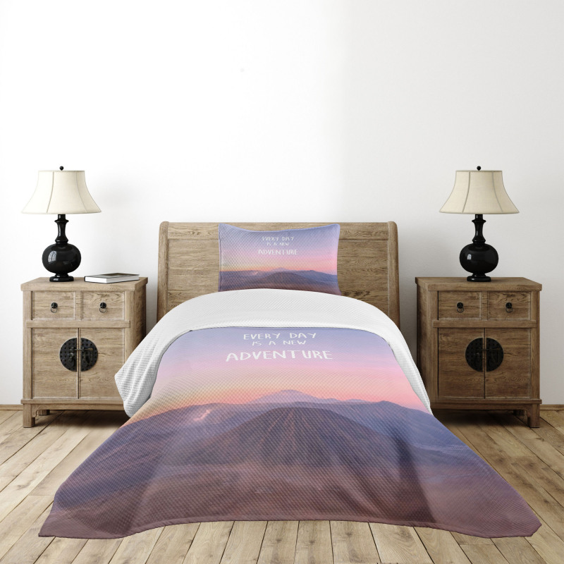 Indonesia Scenic Land Bedspread Set