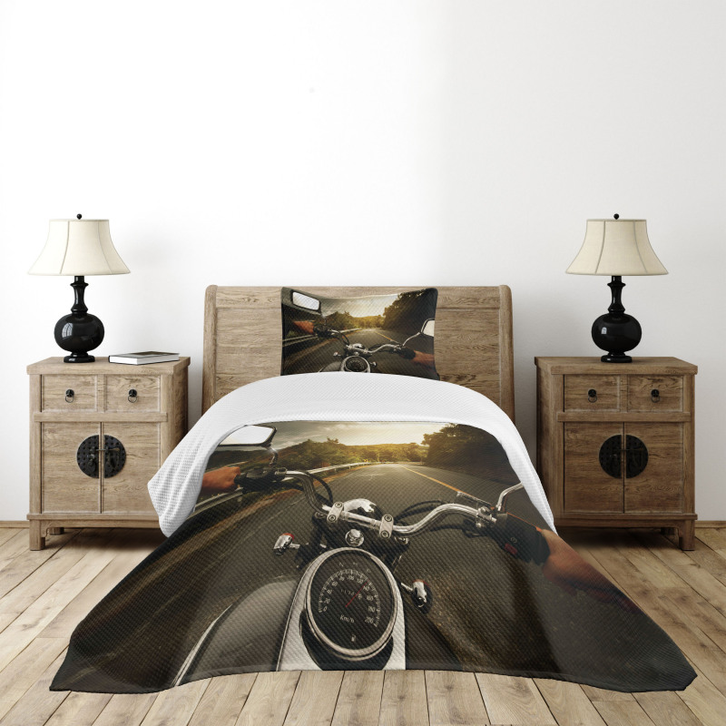 Rider Chopper Road Bedspread Set