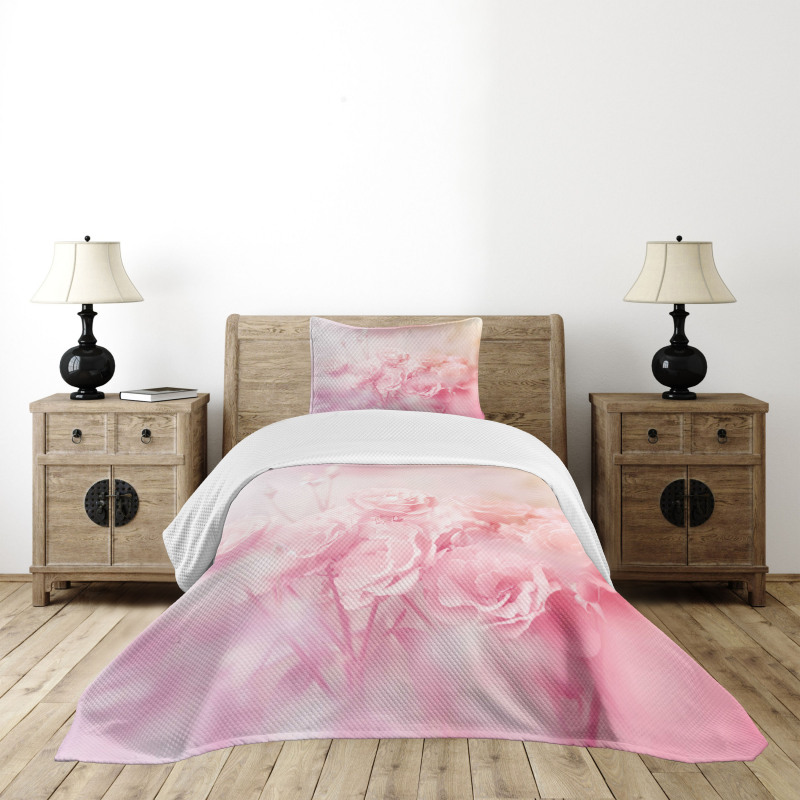 Dreamy Spring Nature View Bedspread Set