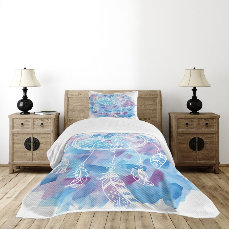 Dream Catcher Tribal Bedspread Set