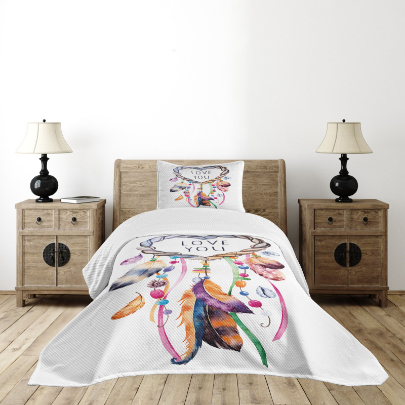 Dreamcatcher Boho Style Bedspread Set