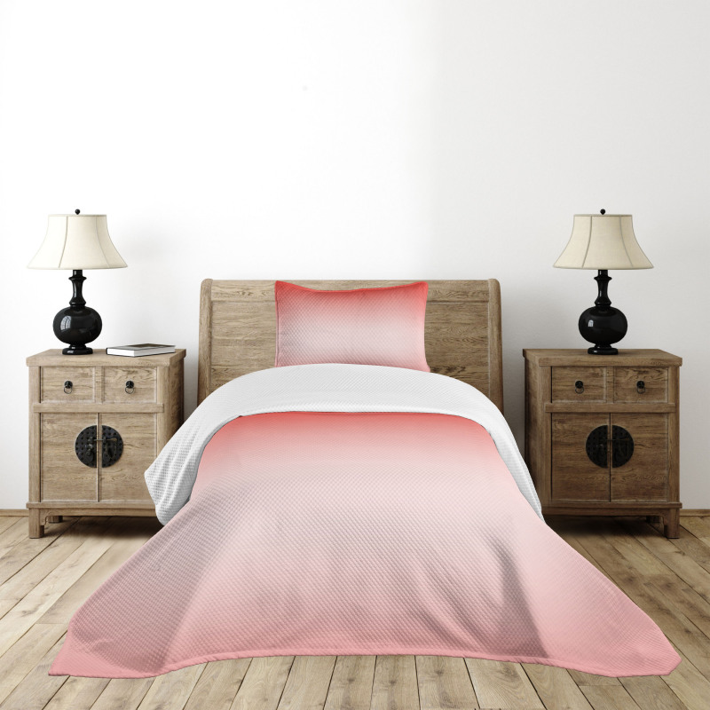 Abstract Ombre Feminine Bedspread Set