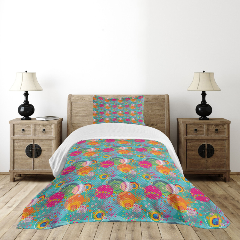 Dandelion Vibrant Spring Bedspread Set