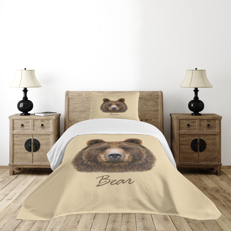 Strong Wild Beast Animal Bedspread Set