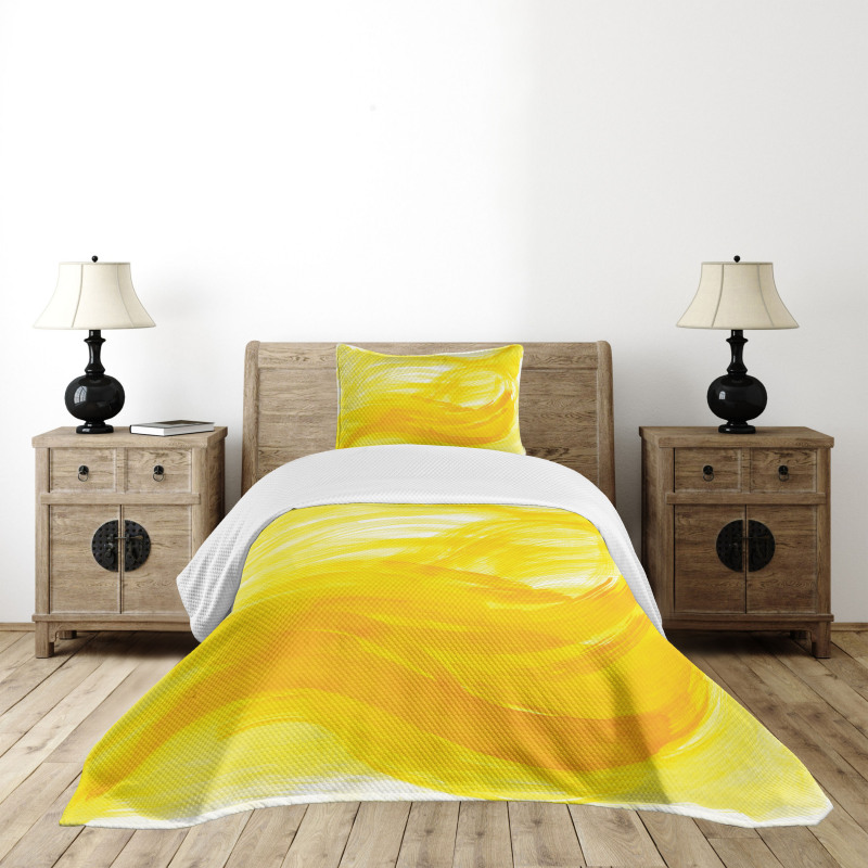 Brushstrokes Bedspread Set