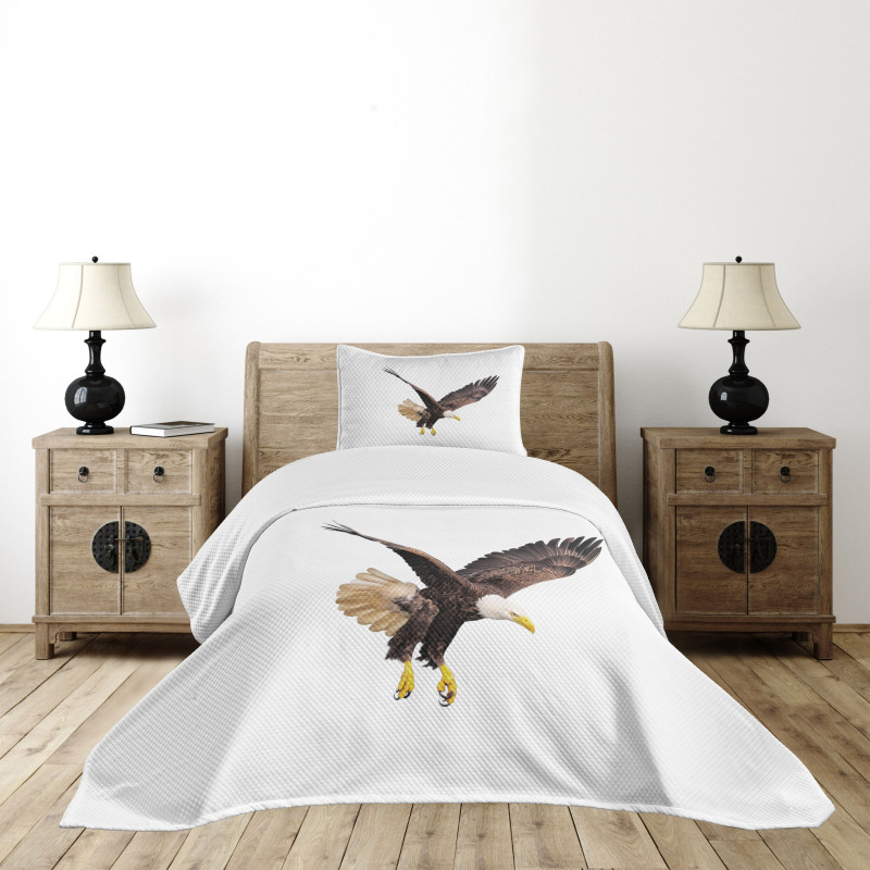 Predator and Prey Scene Bedspread Set