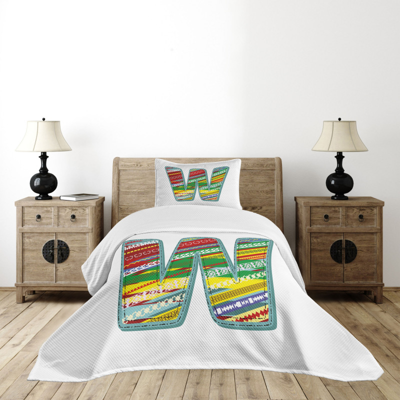 W Boho Eastern African Bedspread Set