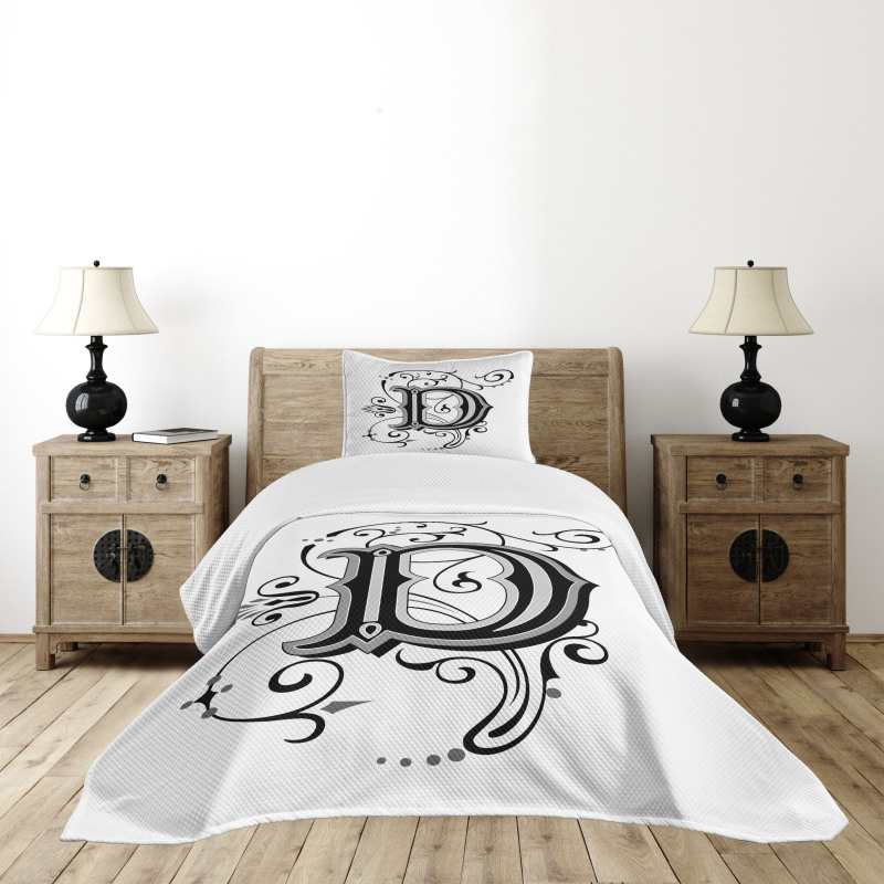 D Medieval Art Bedspread Set