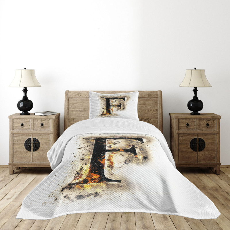 Aflame F Latin Bedspread Set