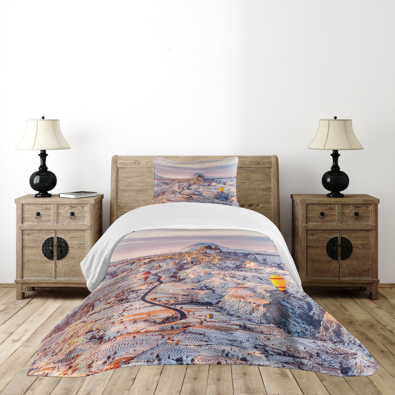 Cappadocia Turkey Valley Bedspread Set