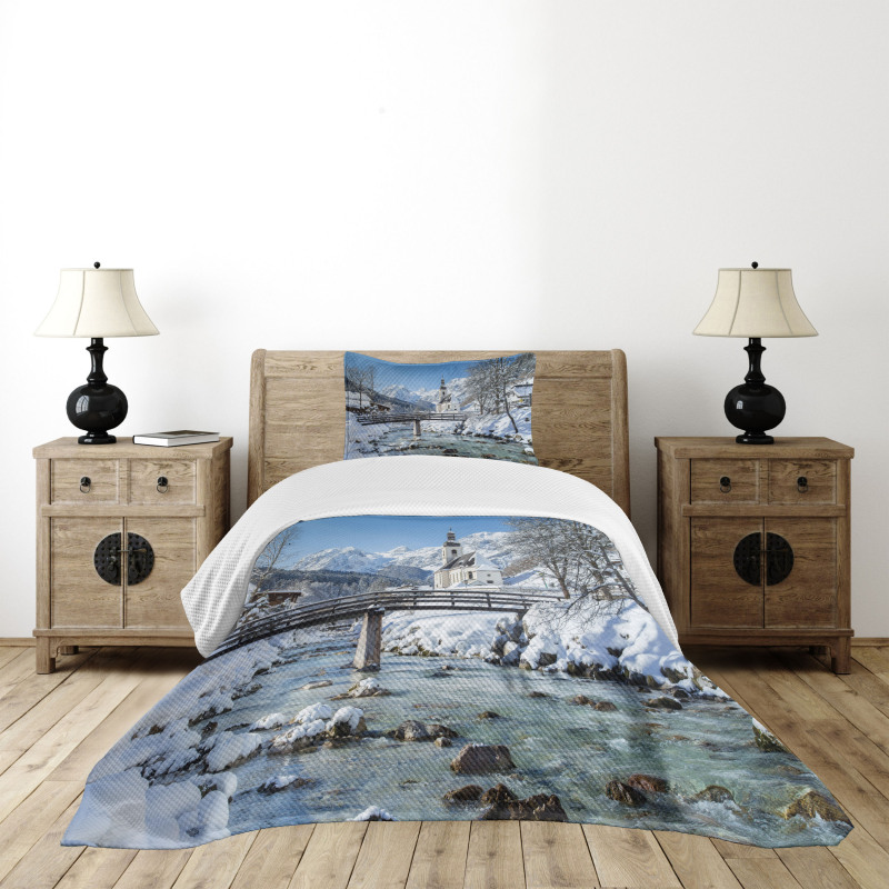 Scenic View Panorama Bedspread Set