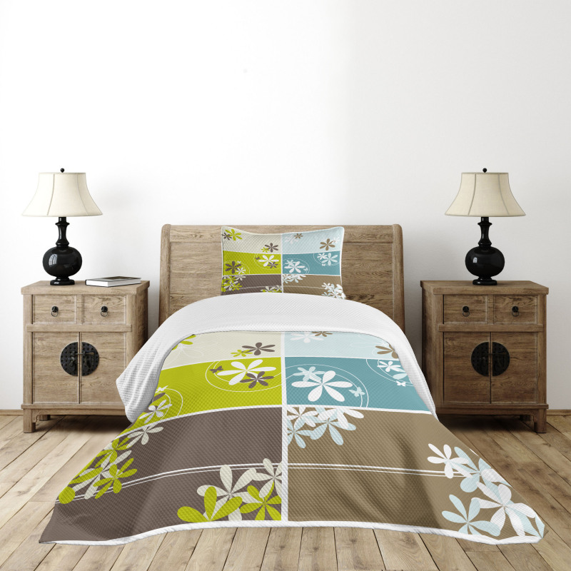 Spring Inspired Blossoms Bedspread Set