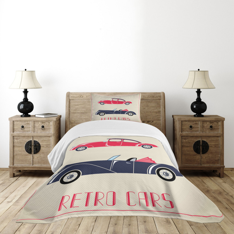 Old School Convertible Bedspread Set