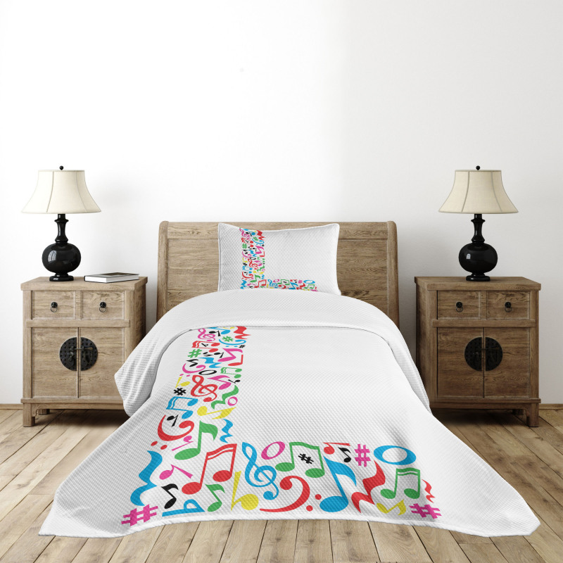 Musical Inspiration L Bedspread Set