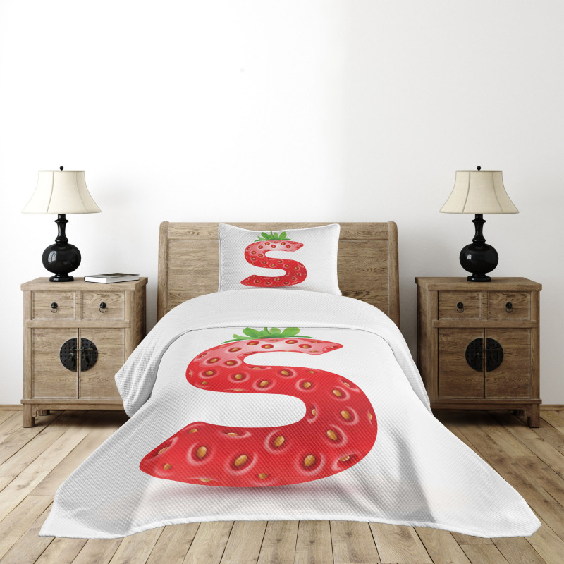 Capital Organic Plant Bedspread Set