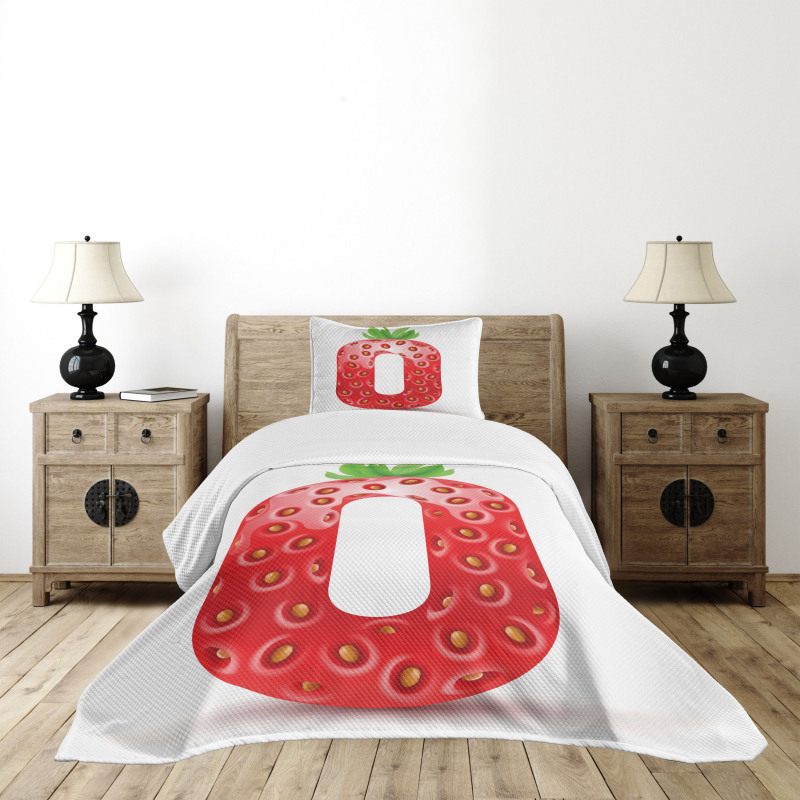 Healthy Food Nubmer 0 Bedspread Set