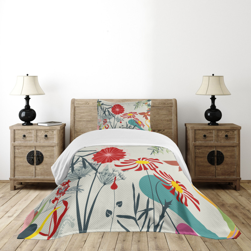 Dandelions Garden Botany Bedspread Set