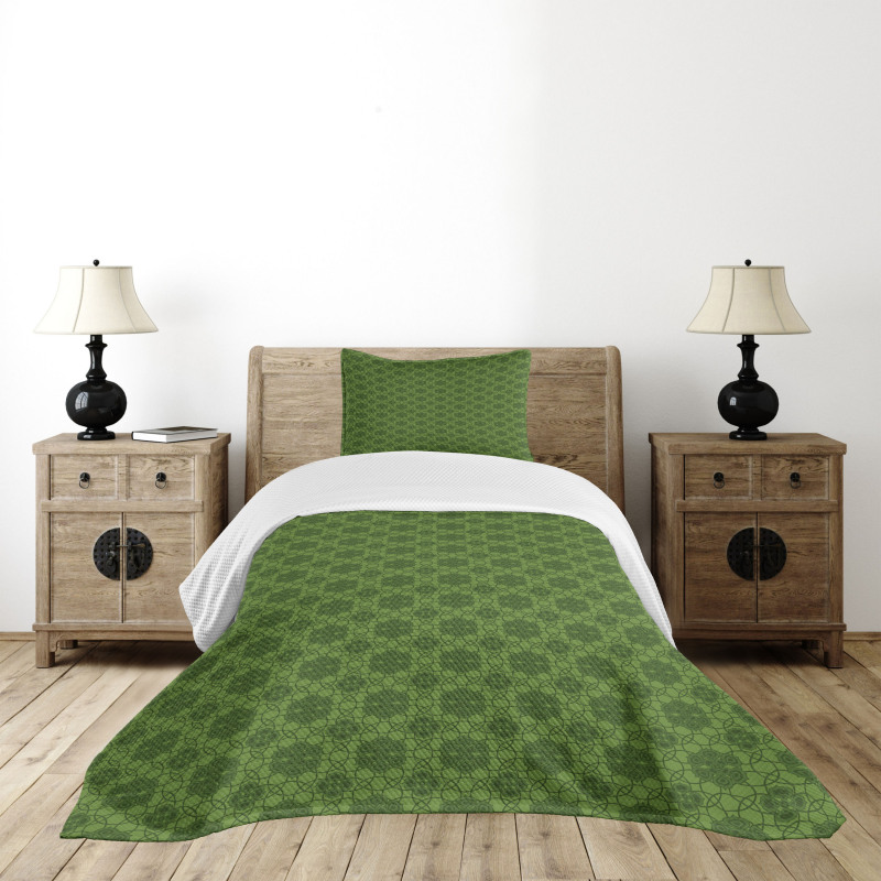 Mandala Geometrical Floral Bedspread Set