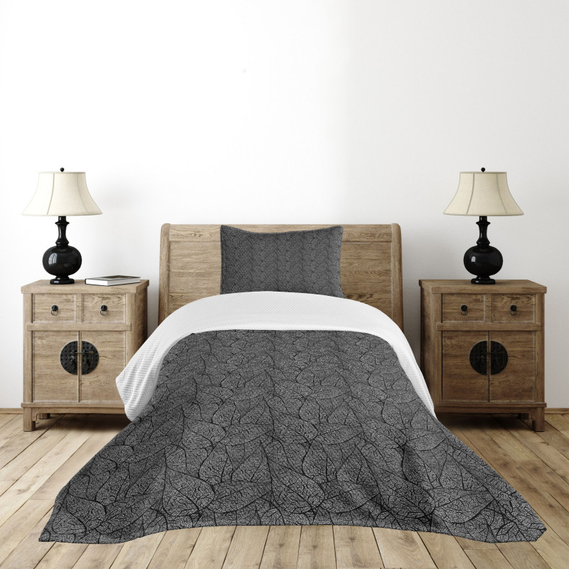 Leaves Ornate Flora Bedspread Set