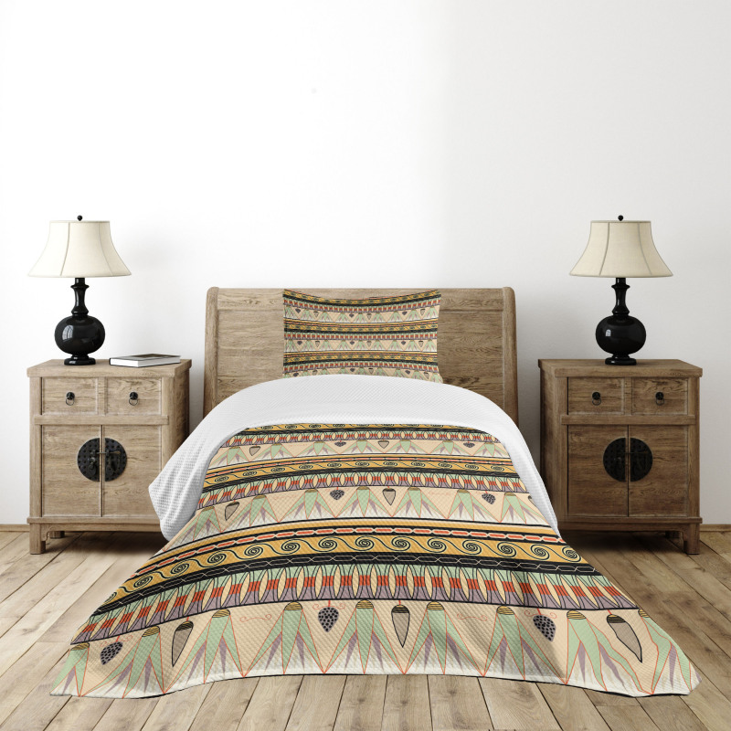 Abstract Indigenous Bedspread Set