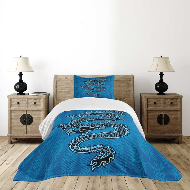 Year of the Dragon Bedspread Set