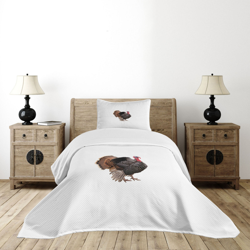 Farm Animal Portrait Bedspread Set