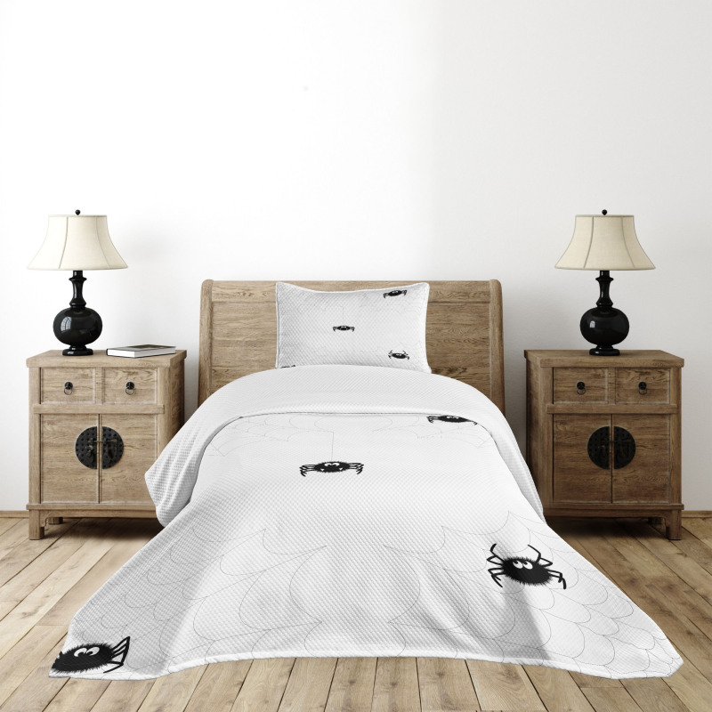 Funny Character Bedspread Set