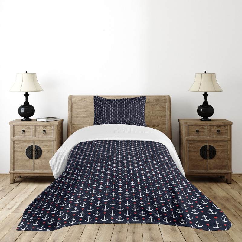 Romantic Cruise Trip Bedspread Set