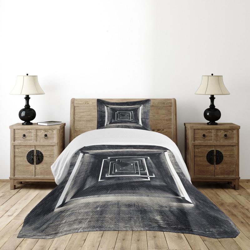 Tunnel Perspective Bedspread Set