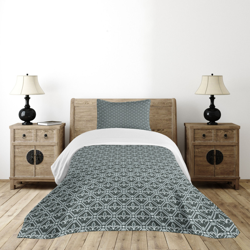 Rectangle Motifs Bedspread Set