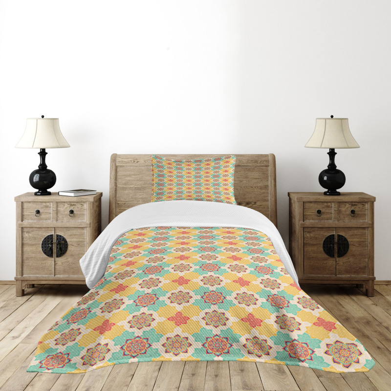 Boho Native Culture Bedspread Set