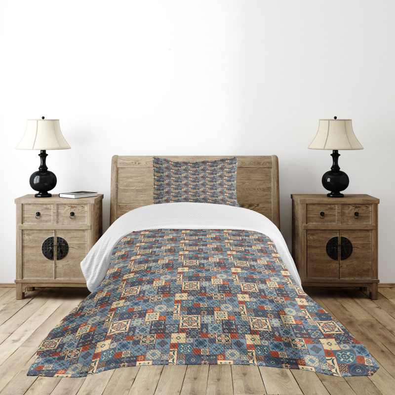 Tunisian Bedspread Set