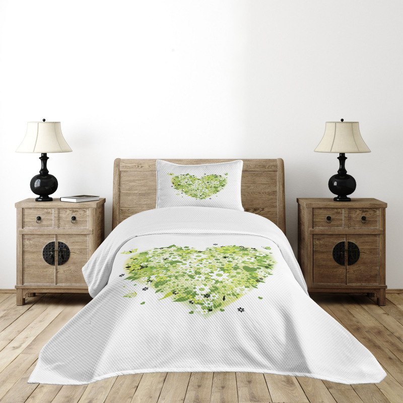 Valentines Day Bedspread Set