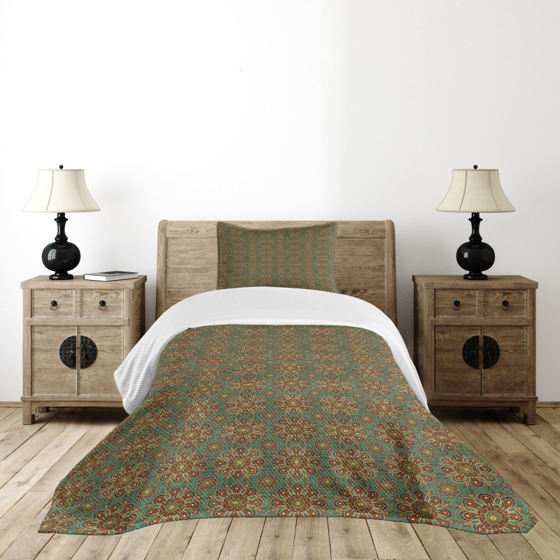 Mystic Orient Elements Bedspread Set