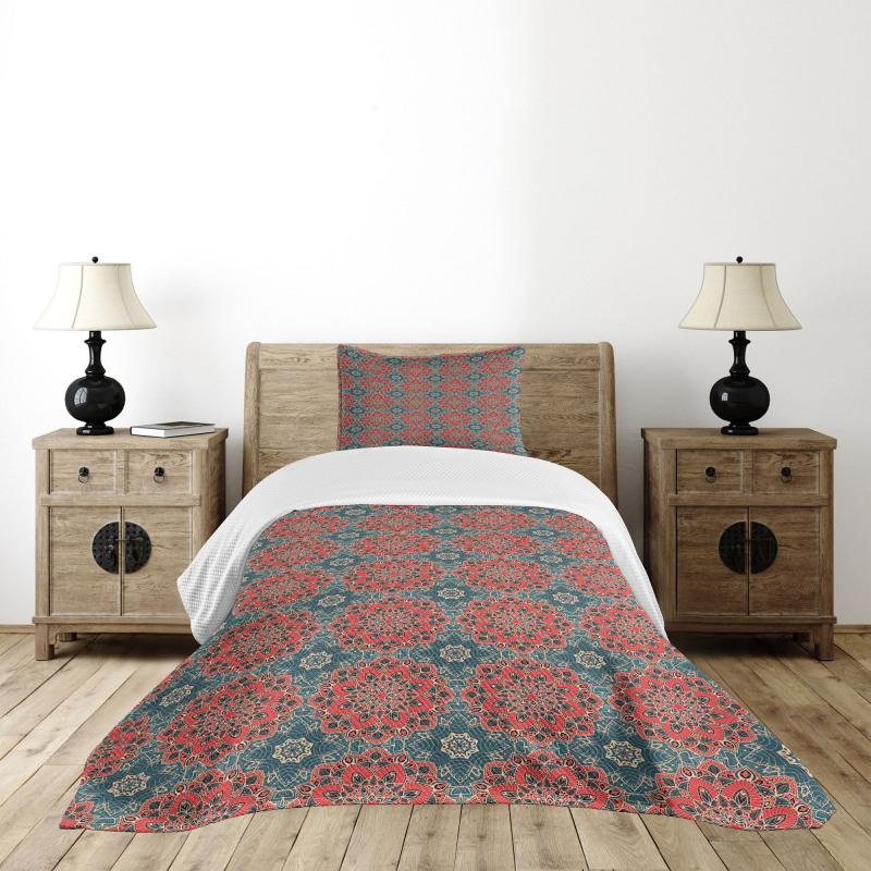 Culture Flowers Bedspread Set