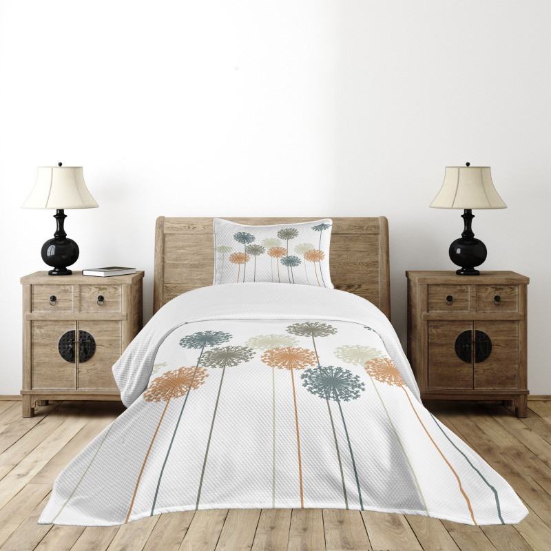 Meadow in Summer Season Bedspread Set