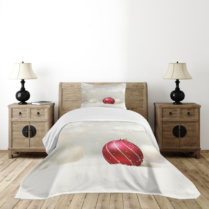 Bauble with Lines Bedspread Set