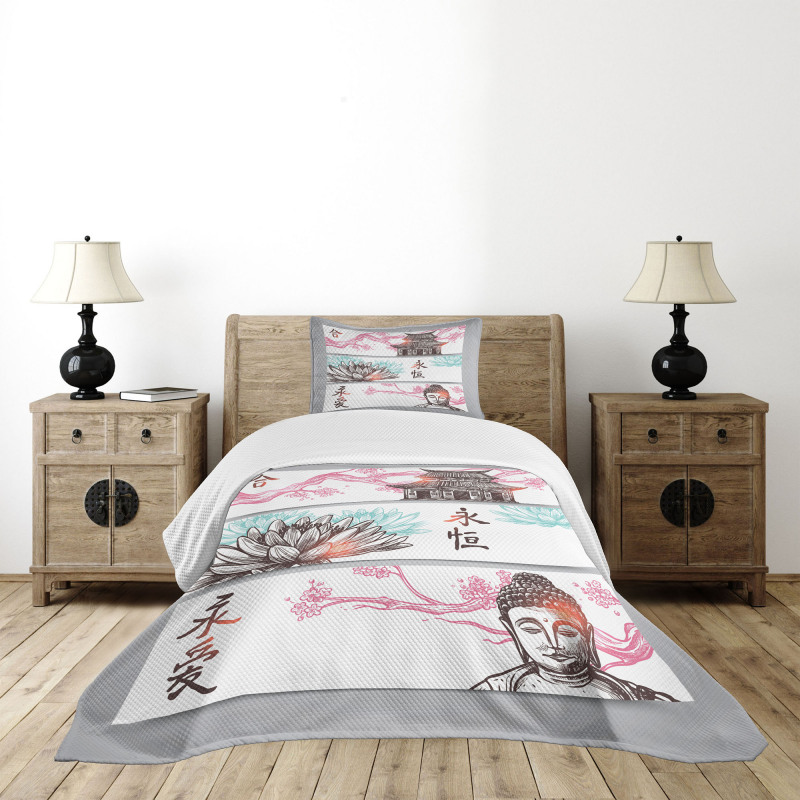 Sketch Frames Bedspread Set