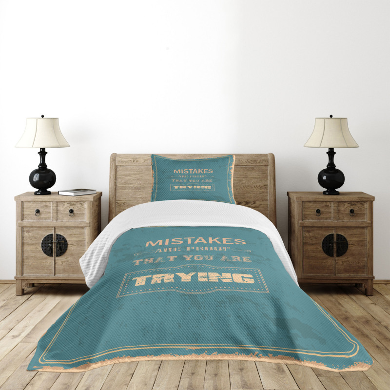 Vintage Distressed Bedspread Set