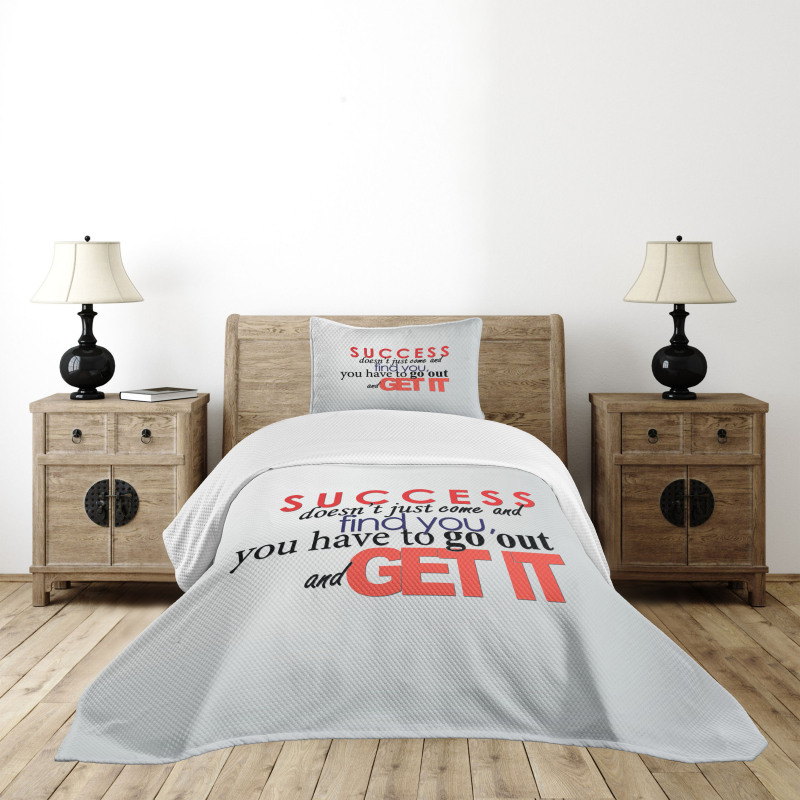 Hardwork Success Bedspread Set