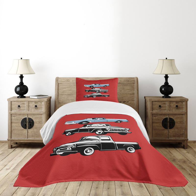 Inner City Transportation Bedspread Set