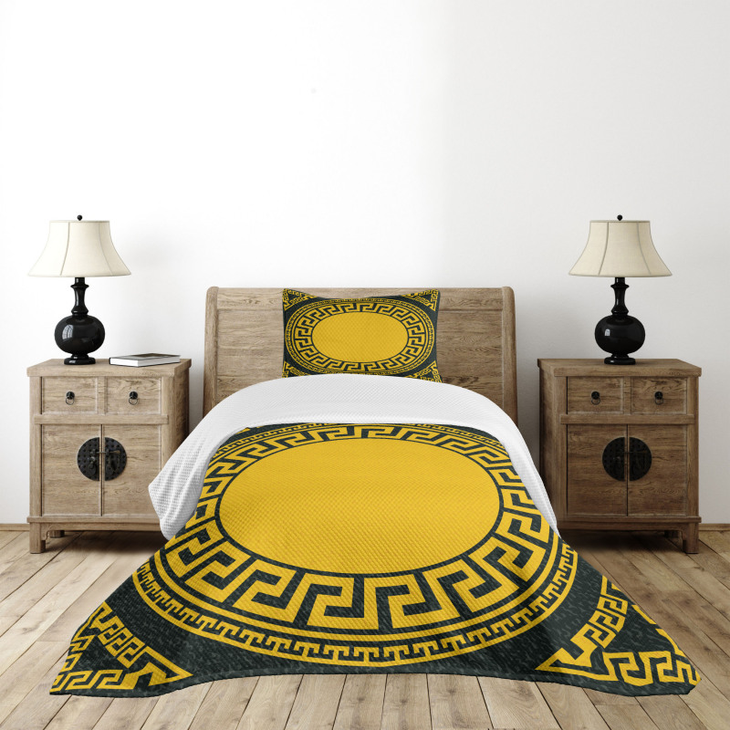 Sun Inspired Circle Bedspread Set