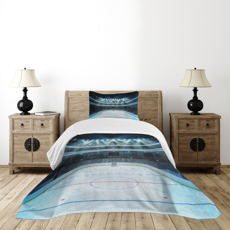 Sport Arena Photo Fans Bedspread Set