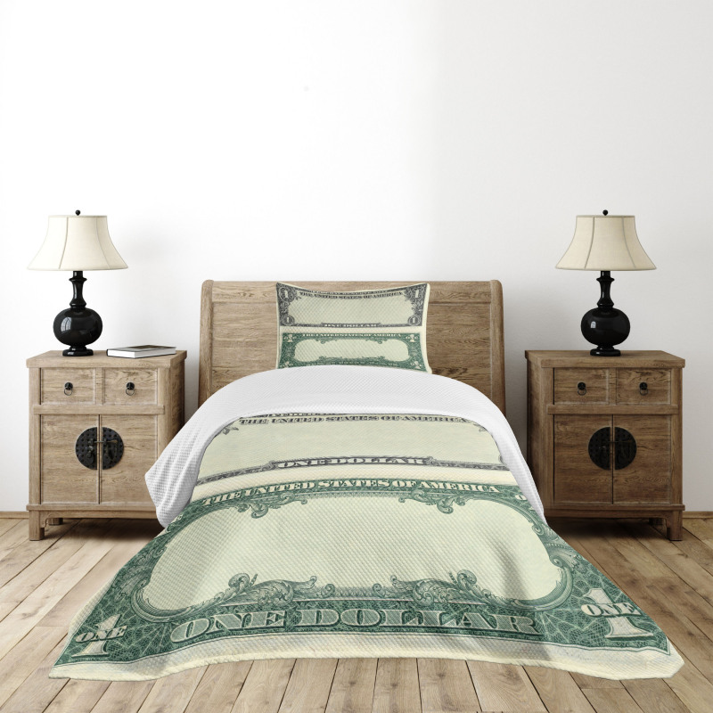 Dollar Buck Bedspread Set