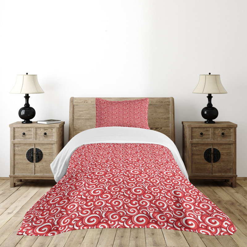 Spiral Doodles Bedspread Set