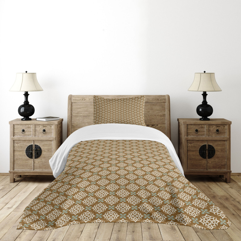 Middle Eastern Motifs Bedspread Set